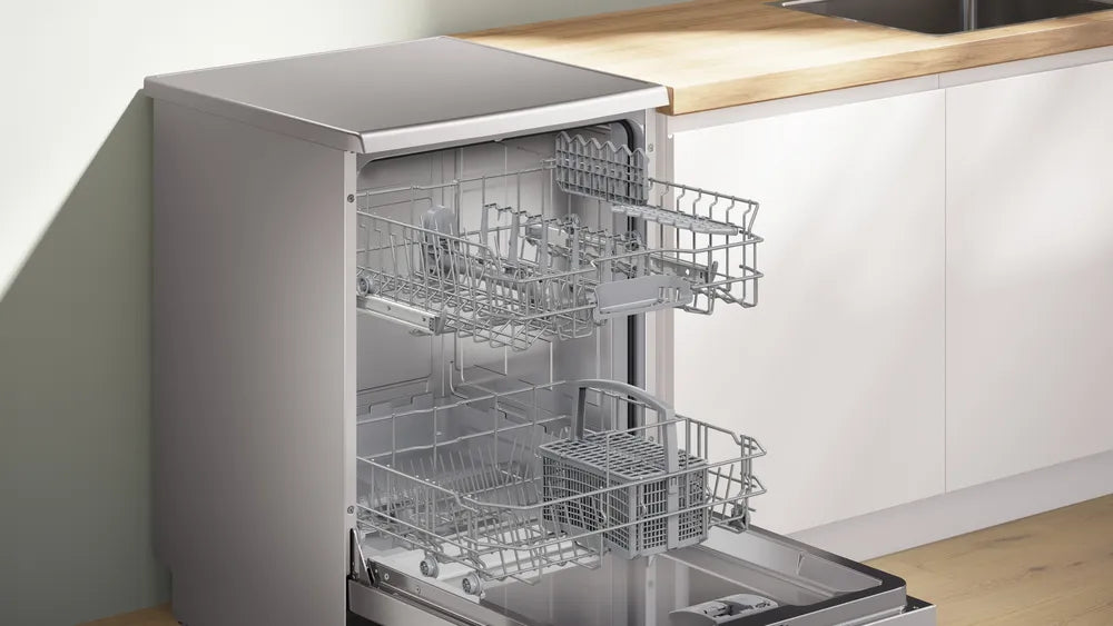 Bosch Series 2 Freestanding Dishwasher Stainless Steel SMS2ITI02A