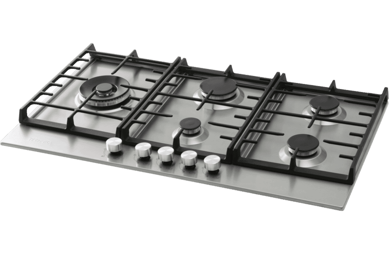 Technika 90cm Stainless Steel Gas Cooktop TGC9GLX