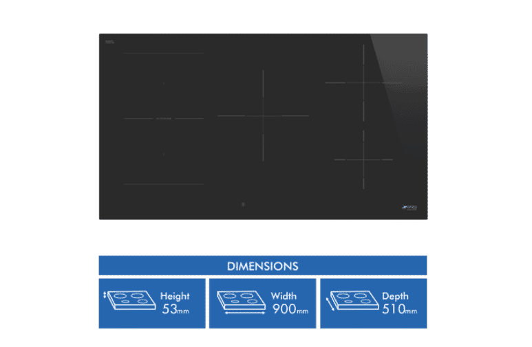 Smeg 90cm Induction Cooktop SAI4954D