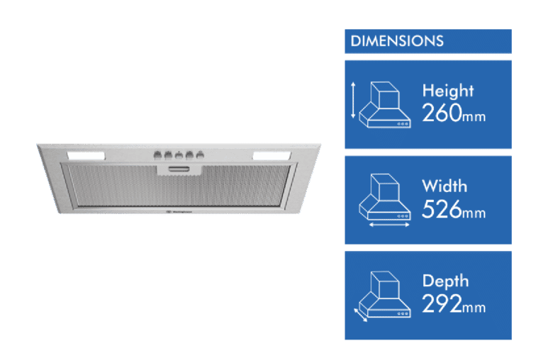 Westinghouse 52cm Undermount Rangehood WRI515SC