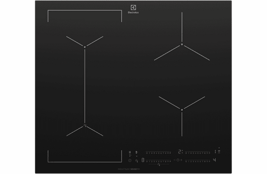 Electrolux 60cm 4 zone induction cooktop EHI645BF