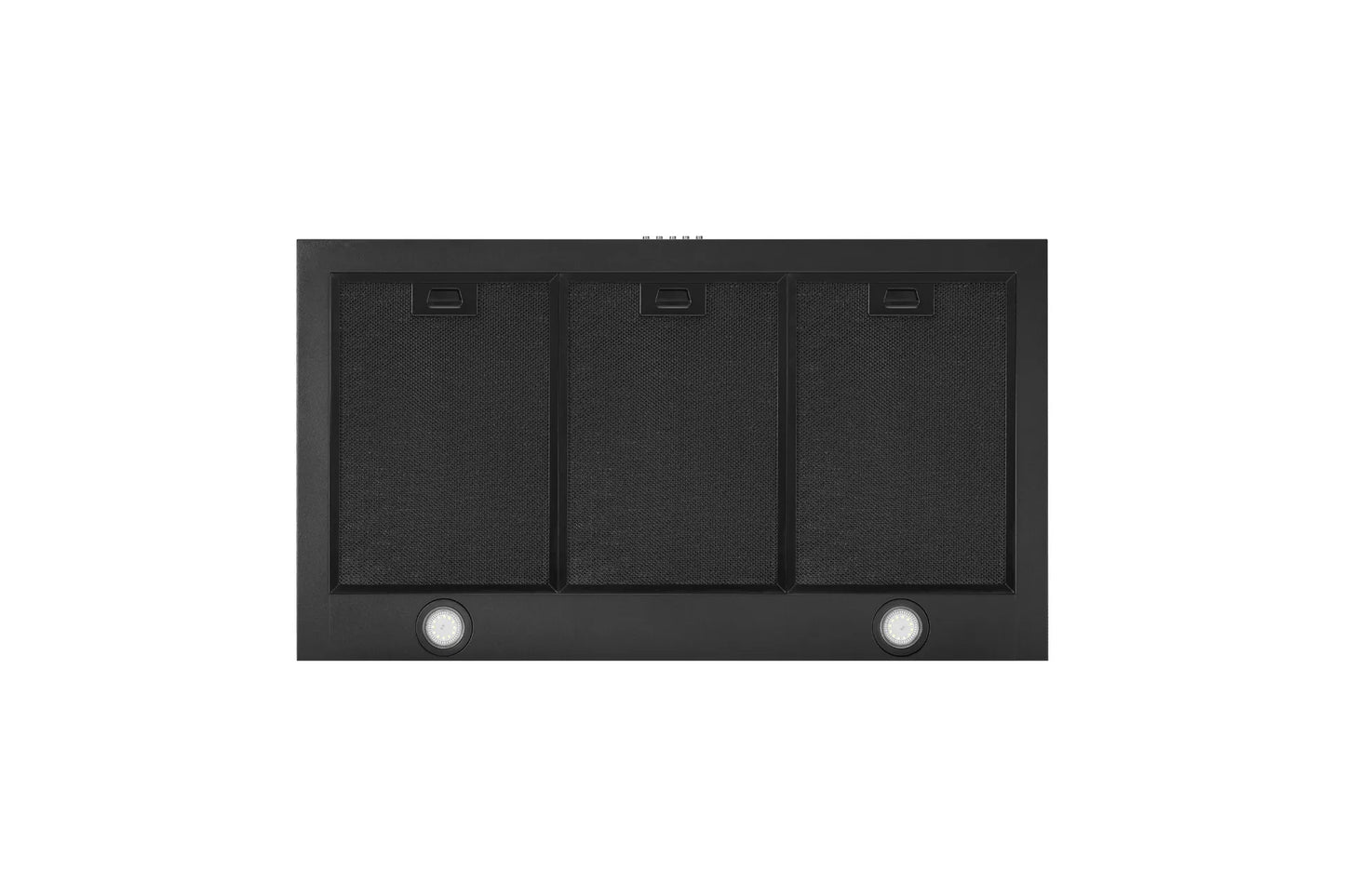 Schweigen Black Wallmount Rangehood 900mm (Non-Silent) TSH-900B