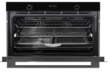 Omega 90cm 11 Function Electric Oven with Airfry - Midnight OBO9011AM