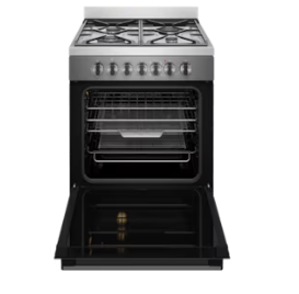 Westinghouse 60cm freestanding cooker with AirFry WFE616DSC
