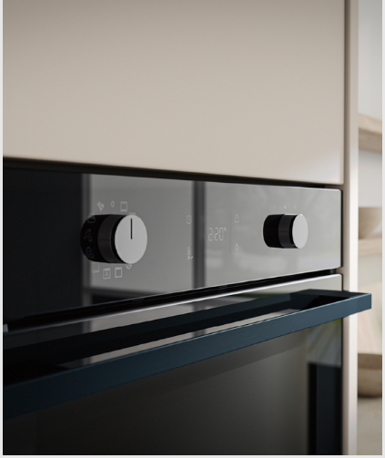 Haier 60cm 500 Series Built in Oven 12 Function, Self Cleaning, Air Fry, Steam Assist HWO60S12EPB5