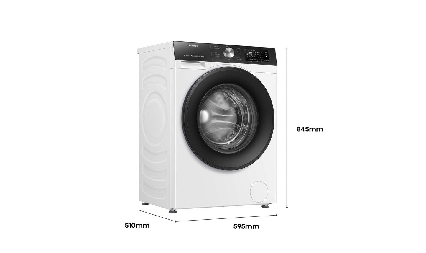 Hisense Front Load Washer 8.5kg – Series 3 (2024) HWF3S8514