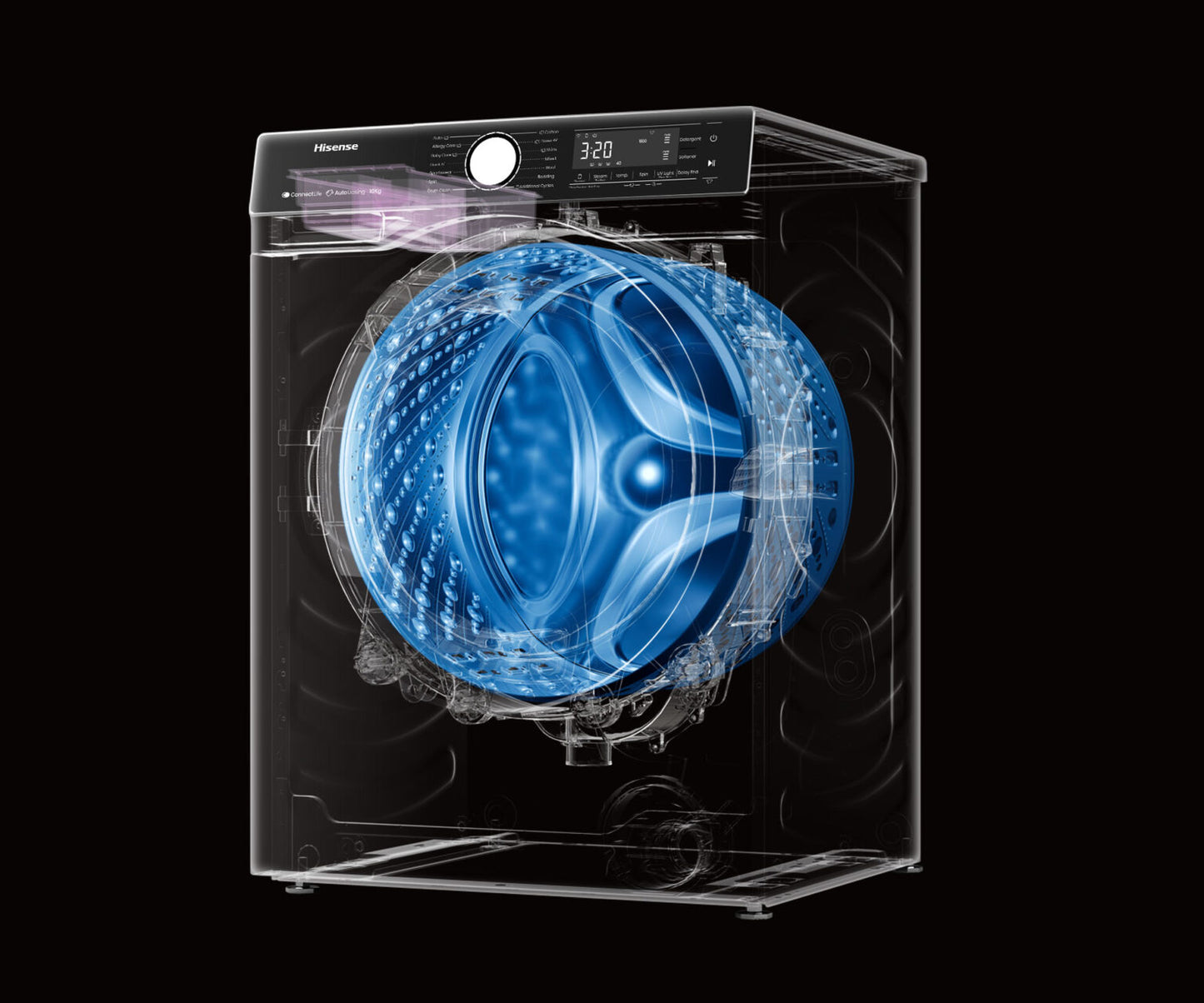 Hisense Front Load Washer 10kg – Series 7 HWFS1015AB