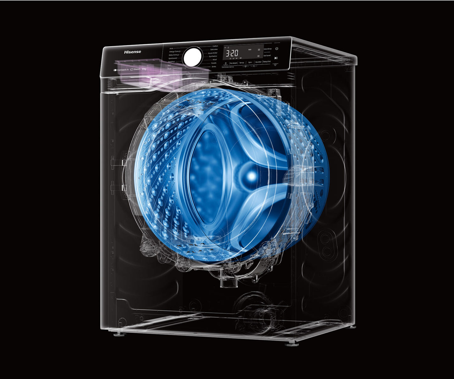 Hisense Front Load Washer 10kg – Series 5 HWFS1015E