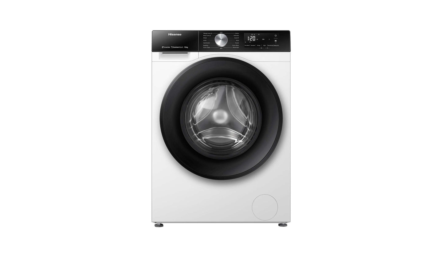 Hisense Front Load Washer 7.5kg – Series 3 (2024) HWF3S7514W2
