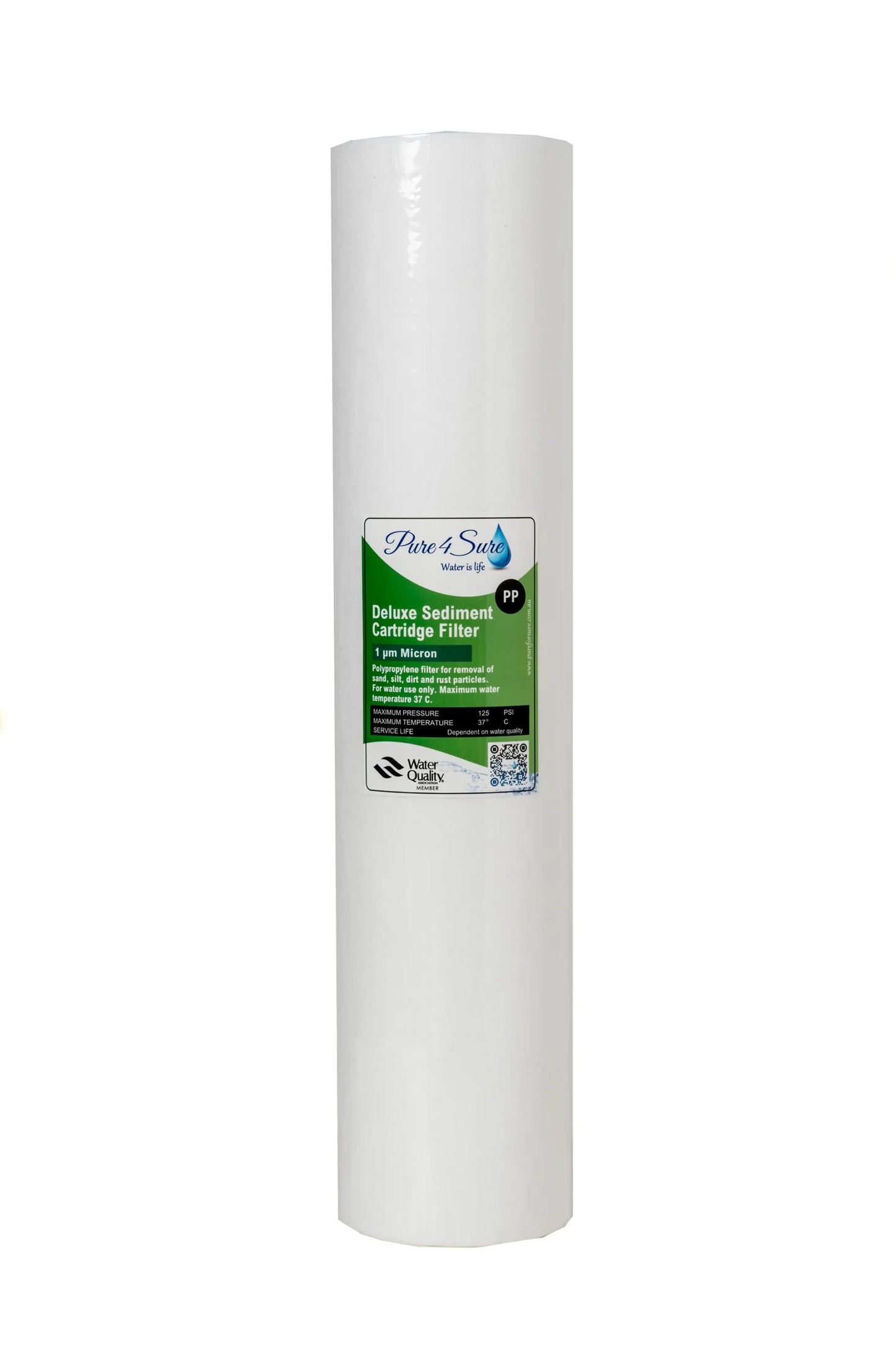 Polypropylene Gradient filter cartridge 20"x4.5" -(10-1 micron)
