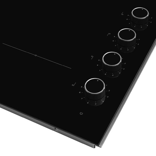 Omega 60cm Ceramic Cooktop, Knob Controls OCC604KZ