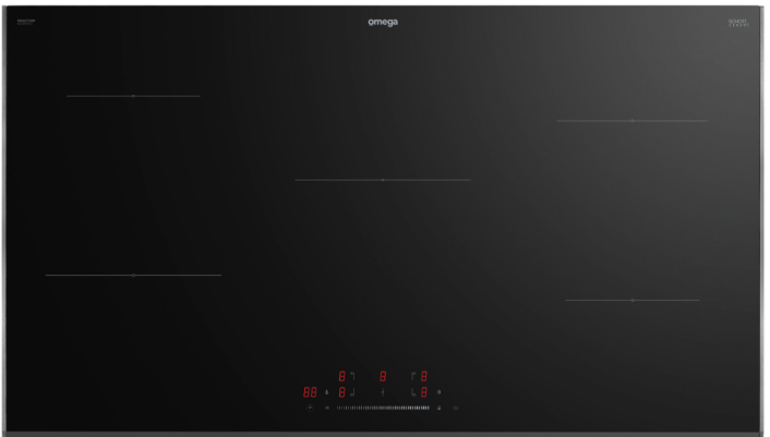 Omega 90cm Induction Cooktop OCI905TZ- Complete Installation Package