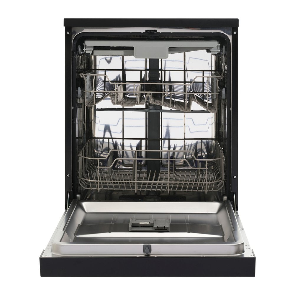 Omega Freestanding Dishwasher Black Stainless Steel ODWF6014BX