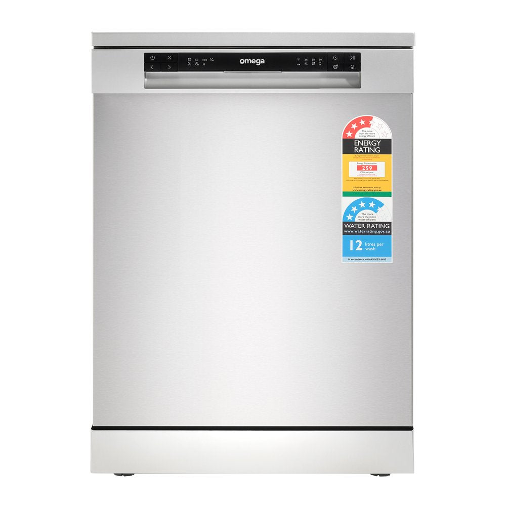 Omega Freestanding Dishwasher Stainless Steel ODWF6014X