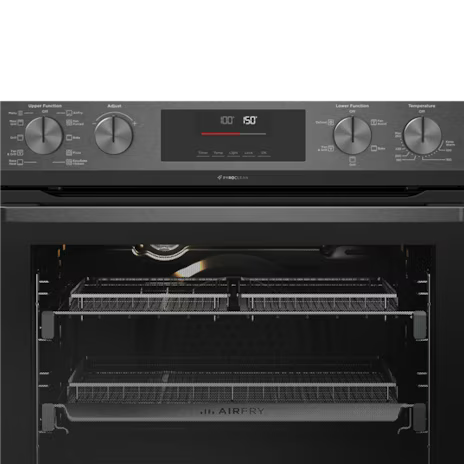 Westinghouse 60cm Pyrolytic/Airfry Double Oven WVEP6727DD