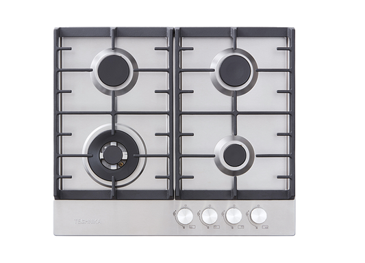 Technika 60cm Stainless Steel Gas Cooktop TGC6GX