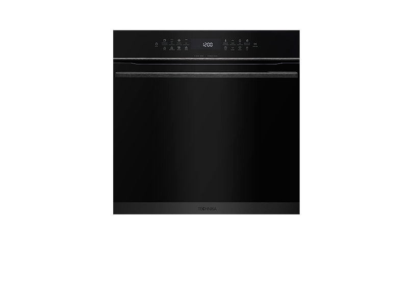 Technika 60cm 17 Function Pyrolytic Built-in Oven with Steam Bake, Air Fry & Pizza Pro TPO6017APB