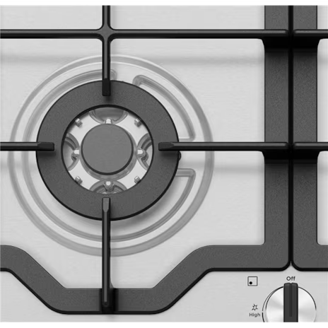Westinghouse 60cm Gas Cooktop - Stainless Steel WHG644SC