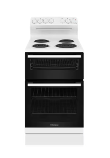 Westinghouse 54cm Electric Freestanding Cooker- White WLE522WC