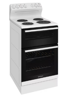Westinghouse 54cm Electric Freestanding Cooker- White WLE522WC