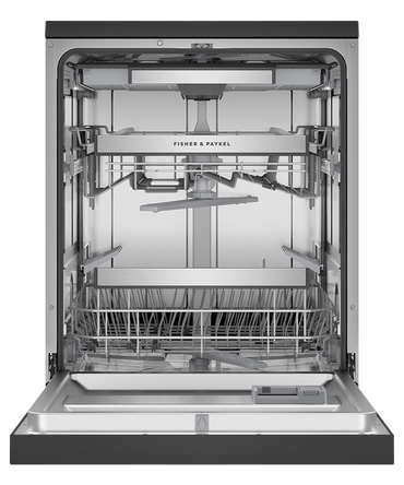 Fisher & Paykel Freestanding Dishwasher Black Stainless Steel