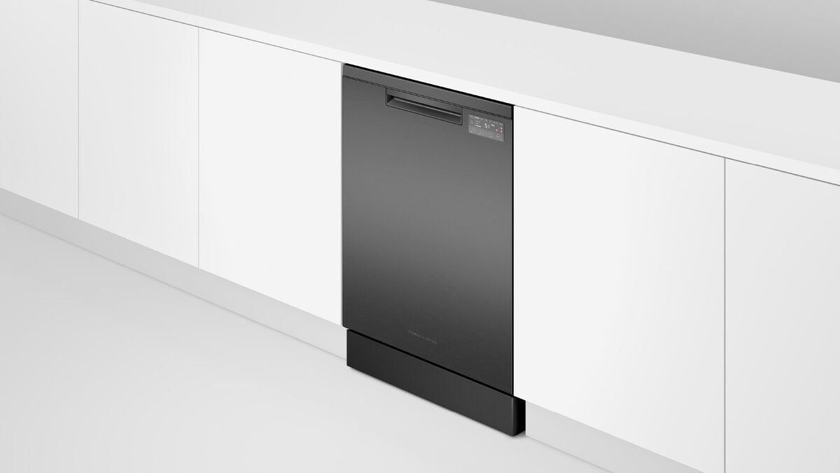 Fisher & Paykel Freestanding Dishwasher Black Stainless Steel