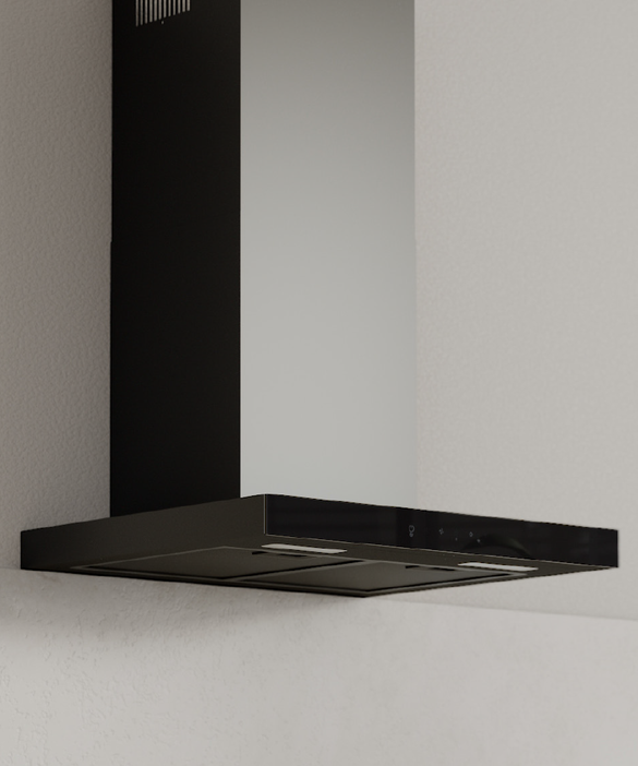 Haier 60cm 600 Series Box Chimney Canopy Rangehood HC60BMB2