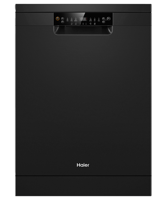 Haier Freestanding Dishwasher - Black HDW15F2B1