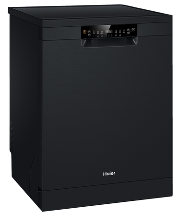 Haier Freestanding Dishwasher - Black HDW15F2B1