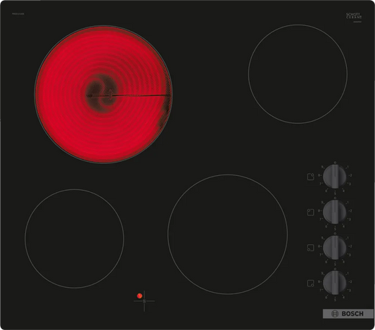 Bosch Series 2 Electric Cooktop 60 cm Black PKE611CA2A
