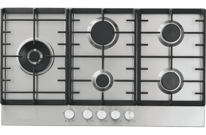 Technika 90cm Stainless Steel Gas Cooktop TGC9GLX