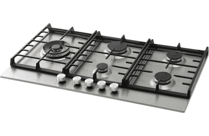 Technika 90cm Stainless Steel Gas Cooktop TGC9GLX