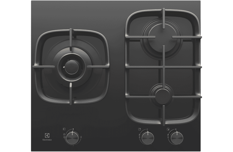 Electrolux 60cm Black Ceramic Glass Gas Cooktop EHG635BE