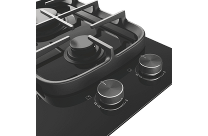 Electrolux 60cm Black Ceramic Glass Gas Cooktop EHG635BE