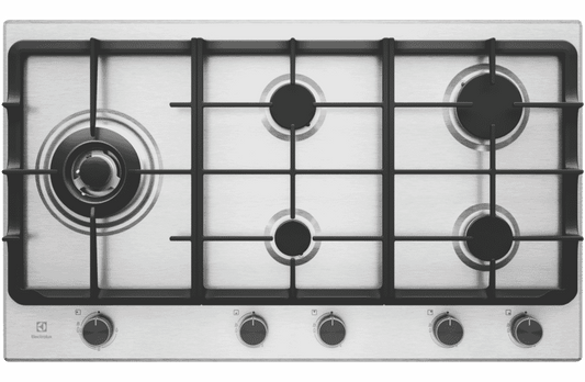 Electrolux 90cm UltimateTaste 900 5 burner gas cooktop EHG955SE