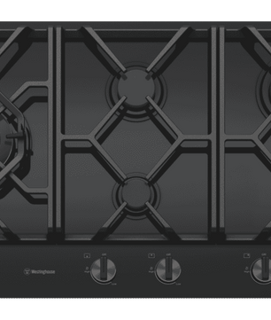 Westinghouse 90cm Gas on Glass Cooktop WHG959BD