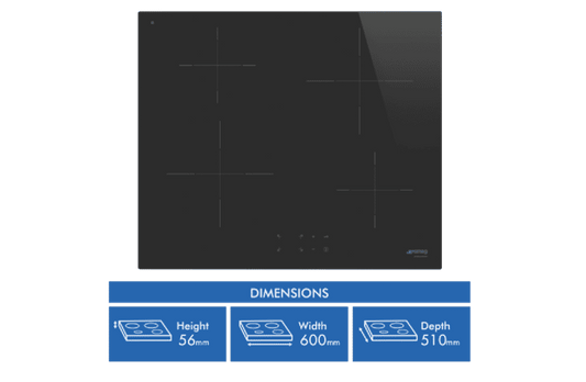 Smeg 60cm Induction Cooktop SI2641DAU