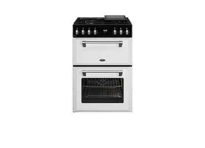 Belling Mini Richmond 60cm Dual Fuel Cooker White BMR60DODFW