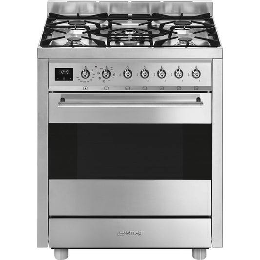 Smeg 70cm Dual Fuel Freestanding Cooker CS7GMXA