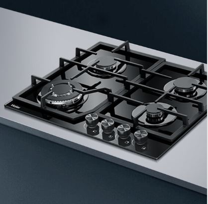 Haier 60cm 500 Series Gas on Glass Cooktop HCG604WFCG3