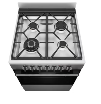 Westinghouse 60cm freestanding cooker with AirFry WFE616DSC