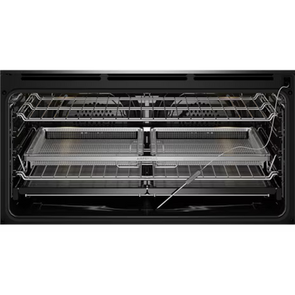 Electrolux 90cm Pyrolytic Dual Fuel Freestanding Cooker EFEP916DSE