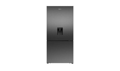Hisense 500L Bottom Mount Refrigerator Dark Steel HRBM500TBW