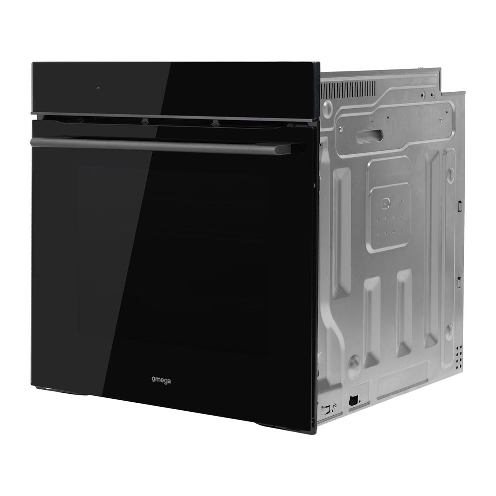 Omega 60cm 16 Function Pyrolytic Oven with AirFry, Midnight OBOP6016AM