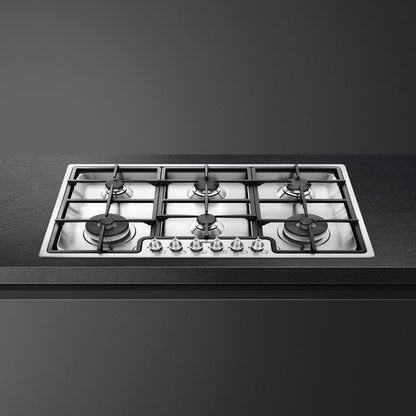 Smeg 90cm Classic Gas Cooktop PGA962