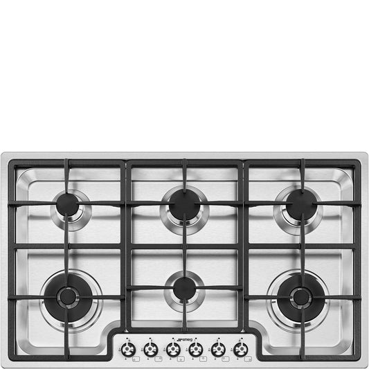 Smeg 90cm Classic Gas Cooktop PGA962
