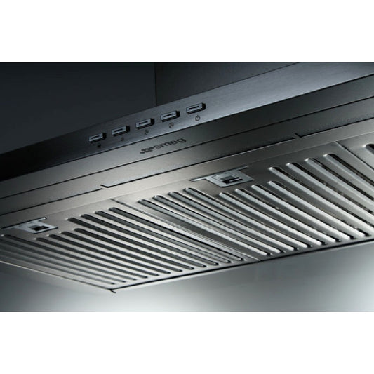 Smeg 90cm Canopy Rangehood SA980CXA