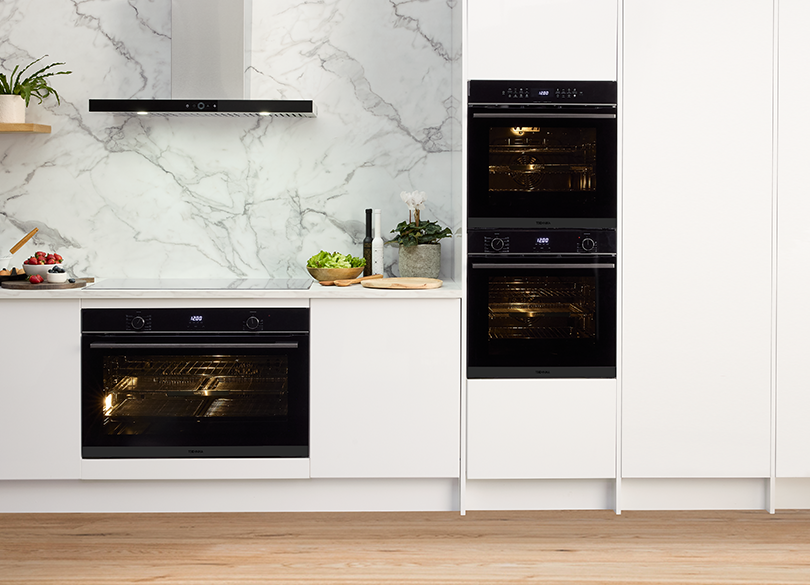 Technika 60cm 10 Function Built-in Oven with Steam Bake & Air Fry TO6010ATB