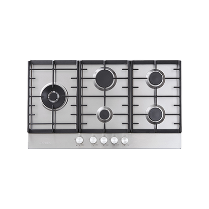 Technika 90cm Stainless Steel Gas Cooktop TGC9GLX