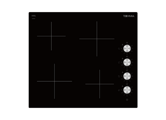 Technika 60cm Ceramic Cooktop (Knob Controls) TGGCM64-5